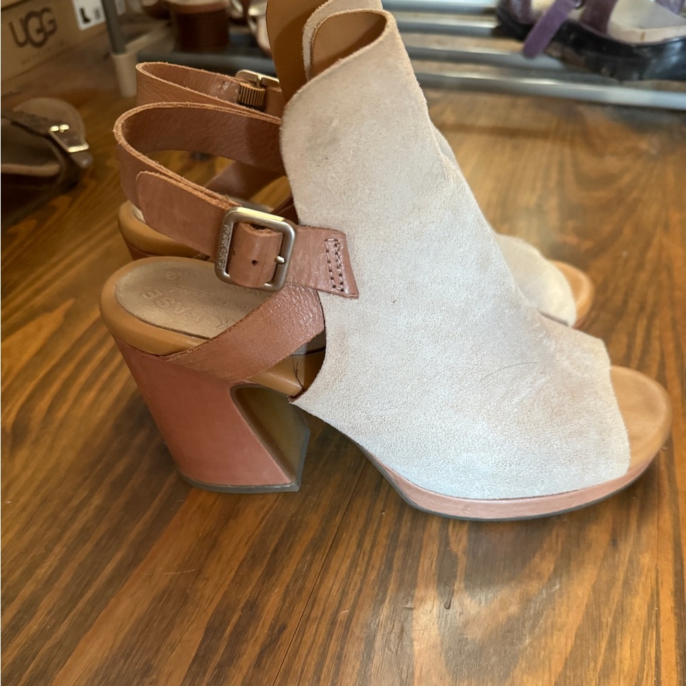 Kork-Ease platform peep toe 8